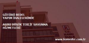 sınır değer aşırı düşük teklif